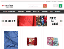 Tablet Screenshot of krings-shop.de